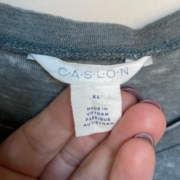 Grey Caslon Front Knot Shirt - Picture 2 of 5